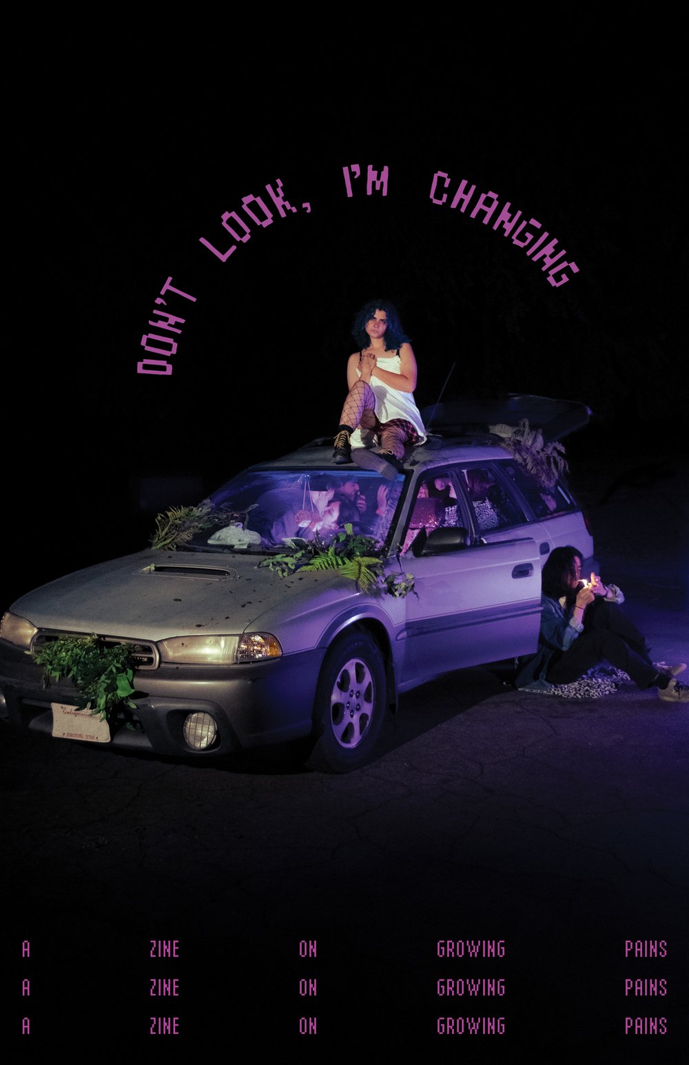 Image of "Don't Look, I'm Changing" Cover Print