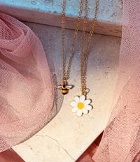 Image 2 of Mini Bee Necklace 