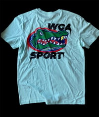 Image 4 of WCA Sport "Croco logo" Blue Caribean