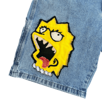 Image 2 of I LOVE MY MOTHER CARGO JORTS - SIZE 32