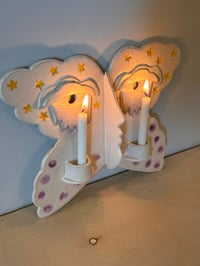 Image 3 of Butterfly face candle holder 