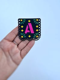 Image 2 of ABC Papel Picado Metal Diecut