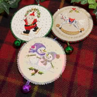 Image 3 of Snowflakes Christmas Ornament