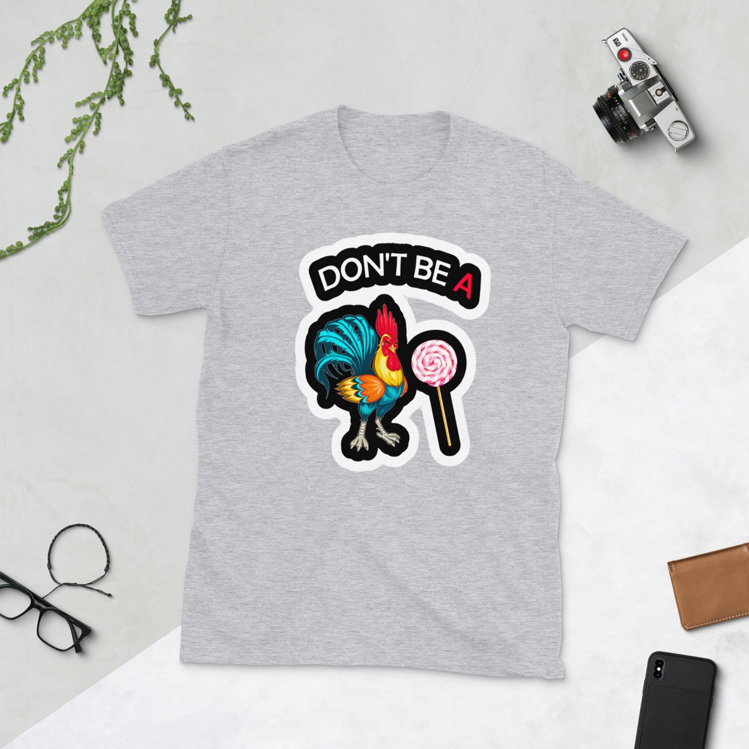 Image of dont be a cock sucker tee shirt.