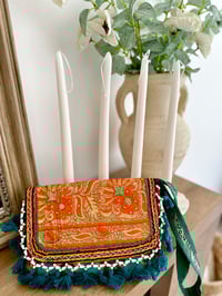 Image 3 of India Clutch Bag Orange