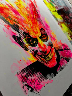 Image of Joker On Fire