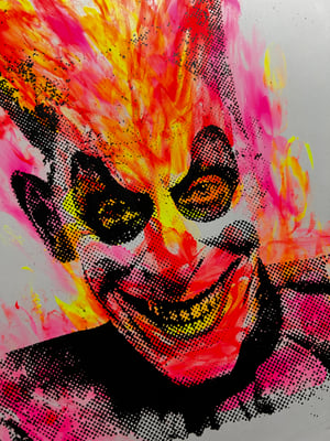 Image of Joker On Fire