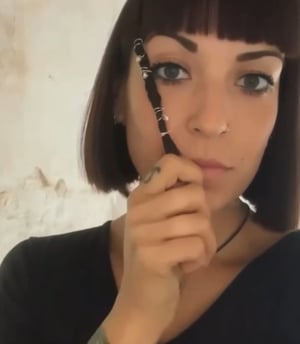 Image of "Raindrops" hair charms