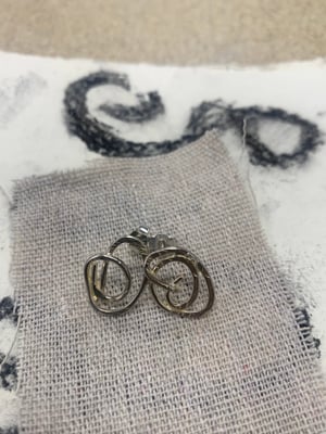 Image of "Elliptical Orbit" earrings