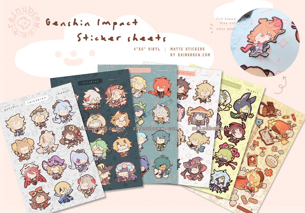 Image of x10 Pull Genshin Charm Mystery bag