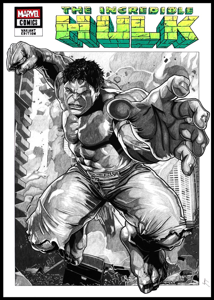 Image of THE INCREDIBLE HULK COVER