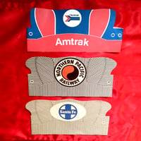 Image 1 of Railroad Conductor Paper Hats (1970's) - Set of 3 