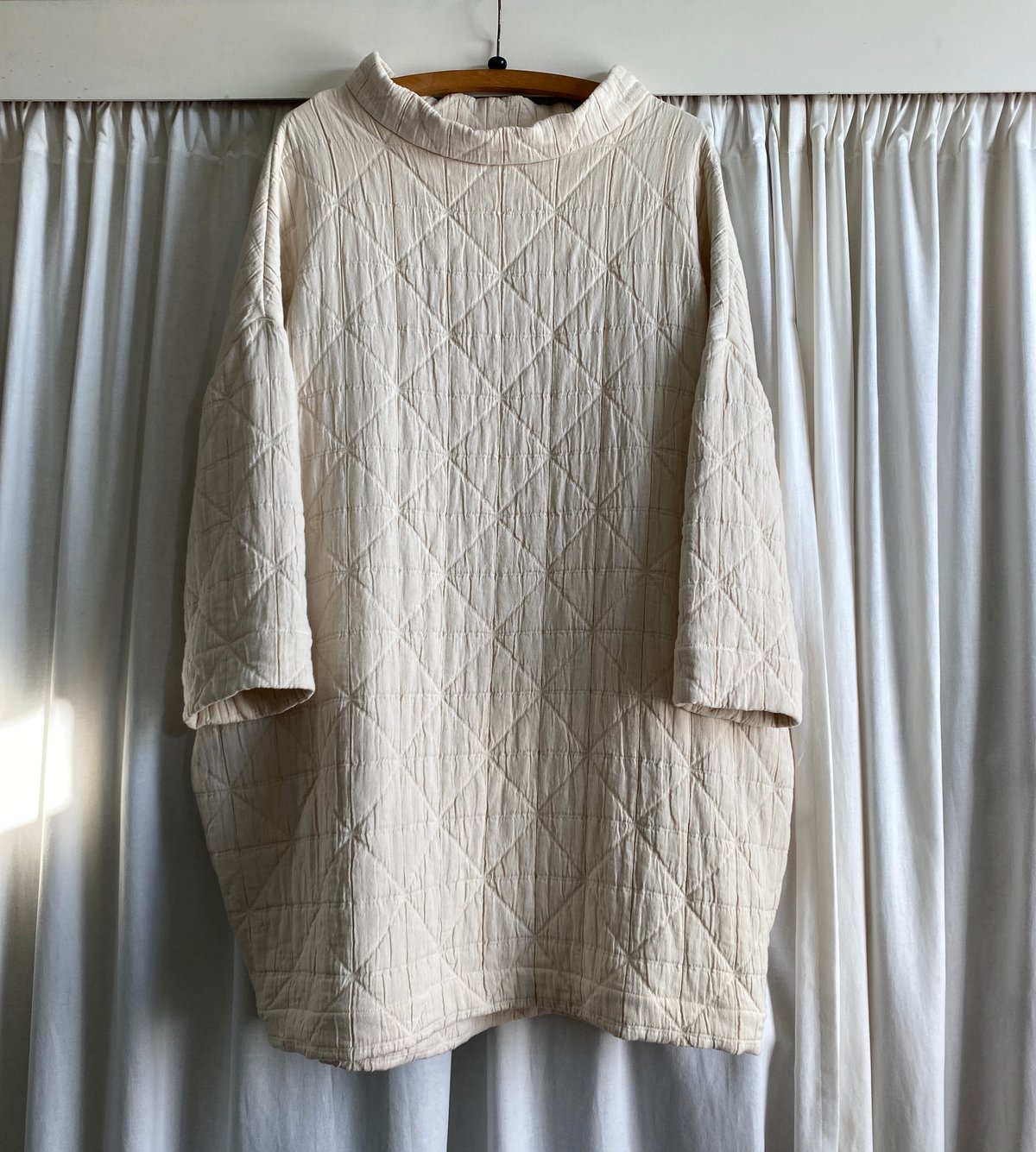 Image of Oversized Quilted Tunic