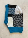 Patchwork balaclava mohair alpaca 11.02