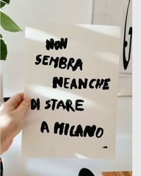 Image 3 of "A MILANO" Stampa A4