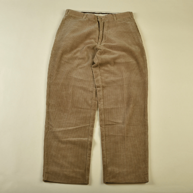 Image of Ralph Lauren beige corduroy chino VINTAGE by HolyHouse