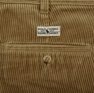 Image of Ralph Lauren beige corduroy chino VINTAGE by HolyHouse