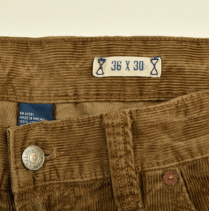 Image of Ralph Lauren brown corduroy pant VINTAGE by HoluHouse