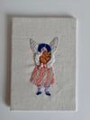 Angel Cat ~ Embroidery