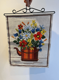 Francesca Found: Bouquet & Kettle Tapestry