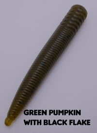 Image 3 of 3" Ned Worm (10pk) (Various Colors)