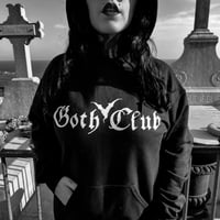 Image 1 of Sweat à capuche Goth'club 🦇
