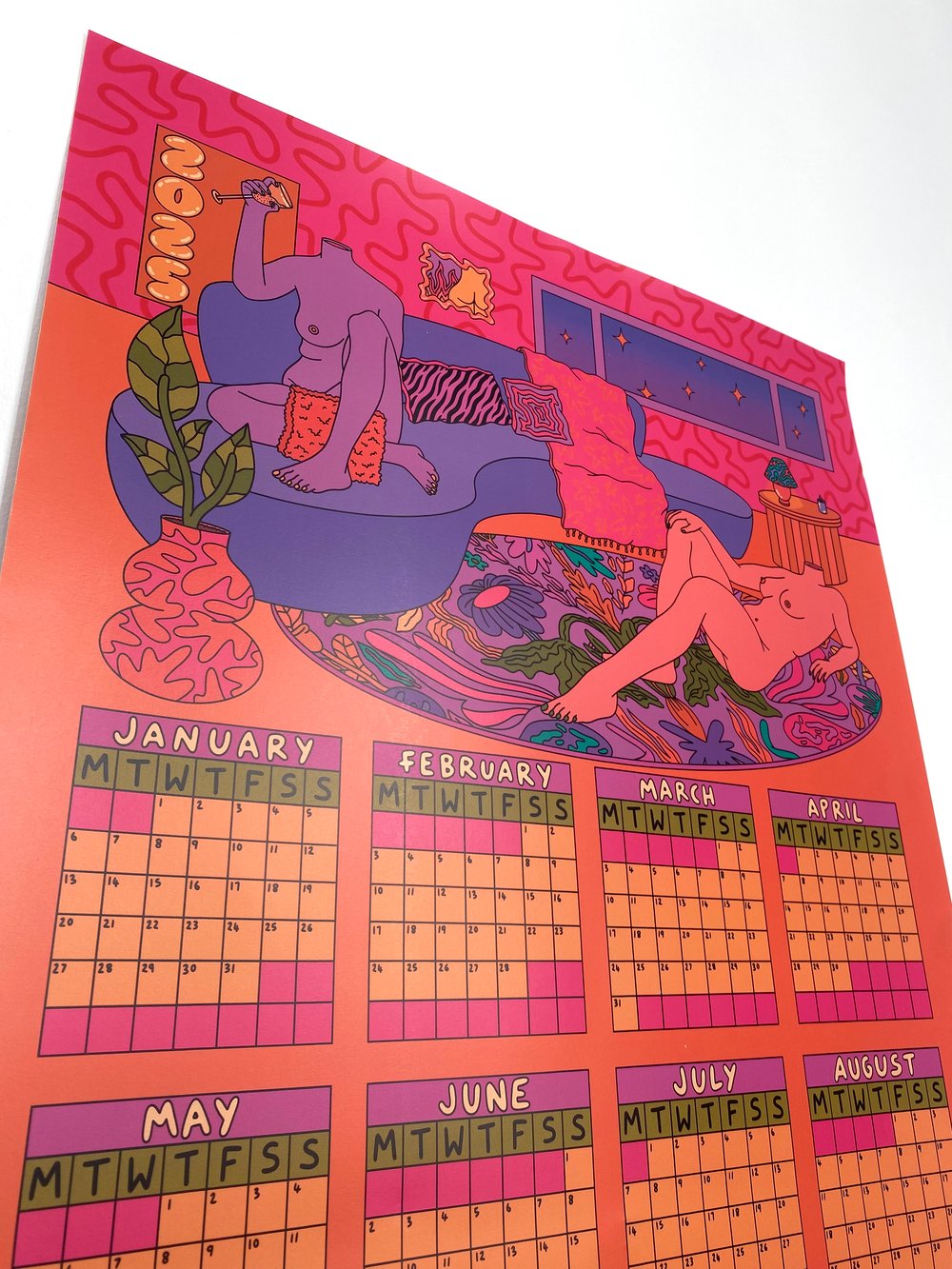 Image of 2025 A2 Wall Calendar