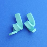 Couples earrings - turquoise
