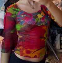 Image 4 of italian floral mesh