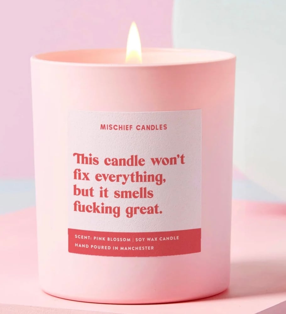 Image of Won’t fix everything but smells great candle 