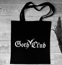 Image 2 of Tote bag Goth'Club 🦇