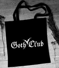 Image 1 of Tote bag Goth'Club 🦇