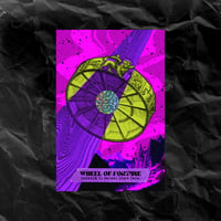 Image 1 of SCRATCH-OFF FORTUNE CARD: "WHEEL OF FORTUNE"