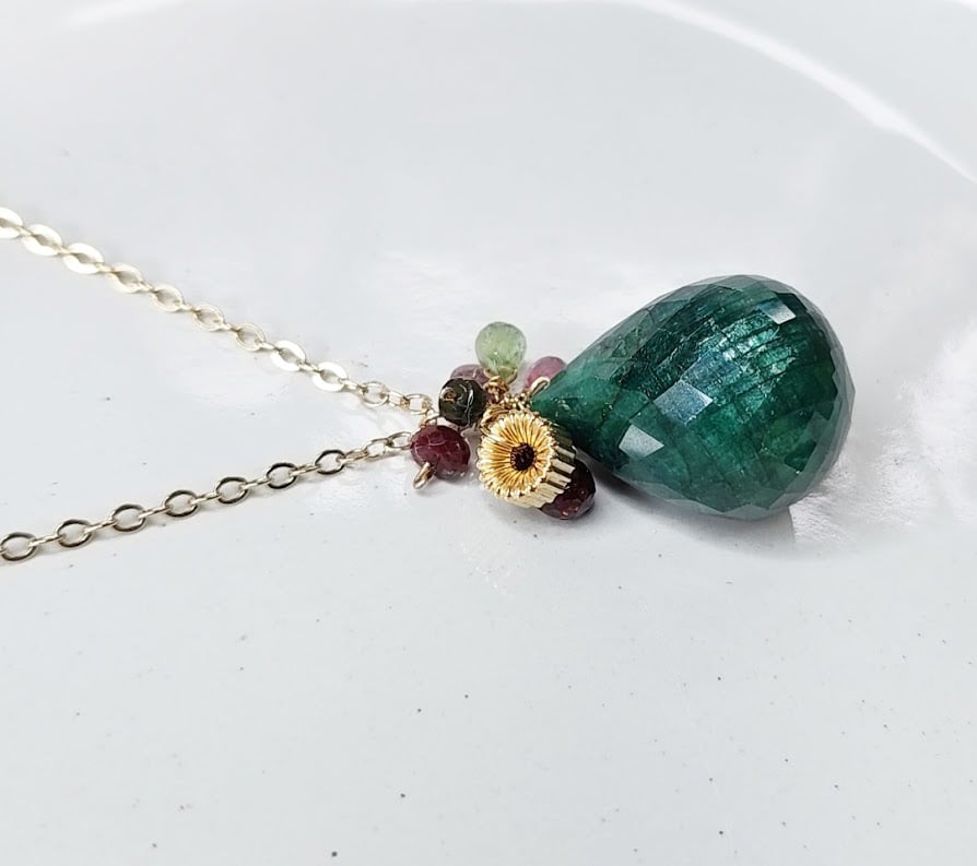 Image of Emerald Princess Necklace
