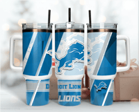Lions Inspired Stainless Steel 40 oz Tumbler