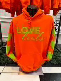 Image 3 of LOVE HEALS ORANGE / GREEN