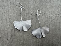 Image 4 of Ginkgo leaf earrings