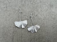 Image 5 of Ginkgo leaf earrings