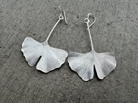 Image 6 of Ginkgo leaf earrings