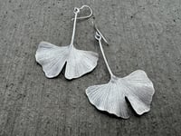 Image 7 of Ginkgo leaf earrings