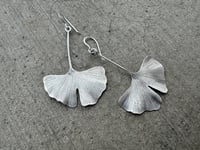 Image 8 of Ginkgo leaf earrings