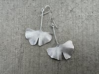 Image 9 of Ginkgo leaf earrings