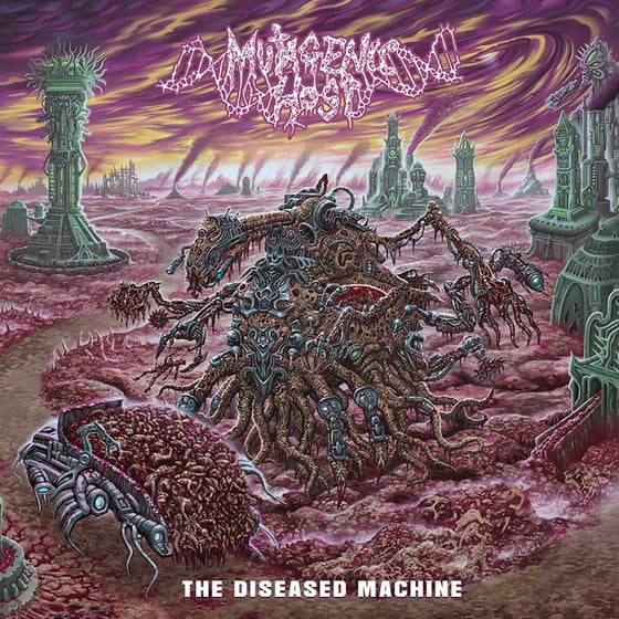 Image of Mutagenic Host - The Diseased Machine LP (DC78)