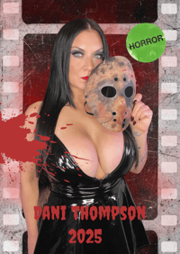 2025 Horror Cosplay Lingerie Calendar Pre Order
