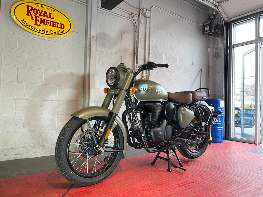 Image of Royal Enfield Classic 350 In Signals Marsh Grey