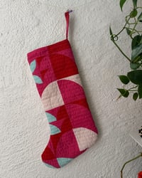 Image 3 of Handmade Quilted Stocking #1