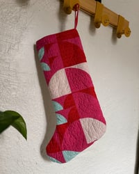 Image 2 of Handmade Quilted Stocking #1