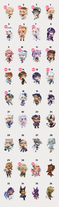 Image 2 of [PRE-ORDER] KEYCHAINS