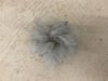 Organza scrunchie grey 