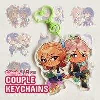 Image 1 of [PRE-ORDER] COUPLE KEYCHAINS